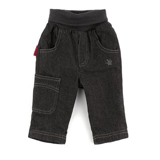 Sigikid Baby Mdchen - Jeans / Schlupf Hose aus weichenm Denim aus der Serie Zirkus Black 145613 74
